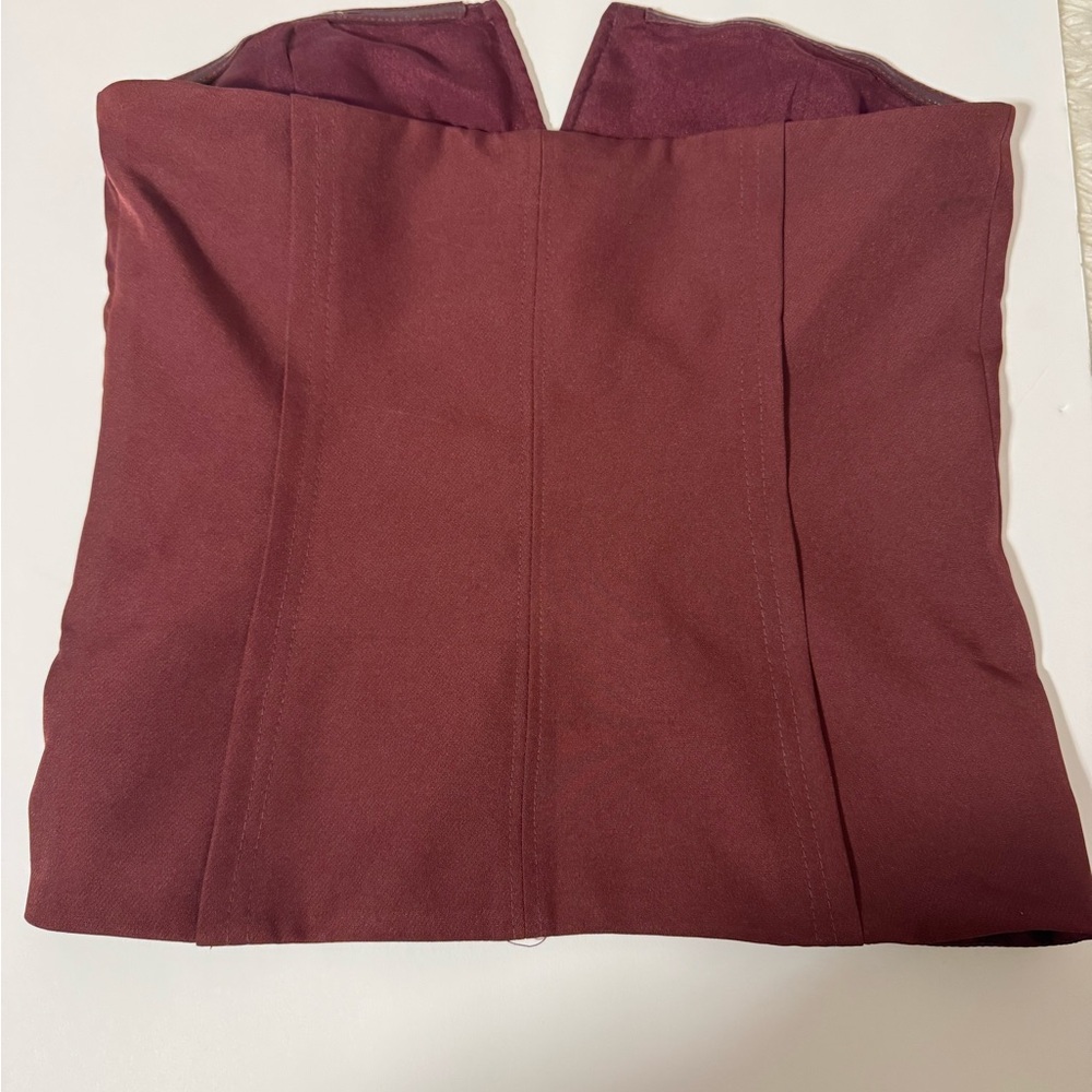 Forever 21 Burgundy Tank Top